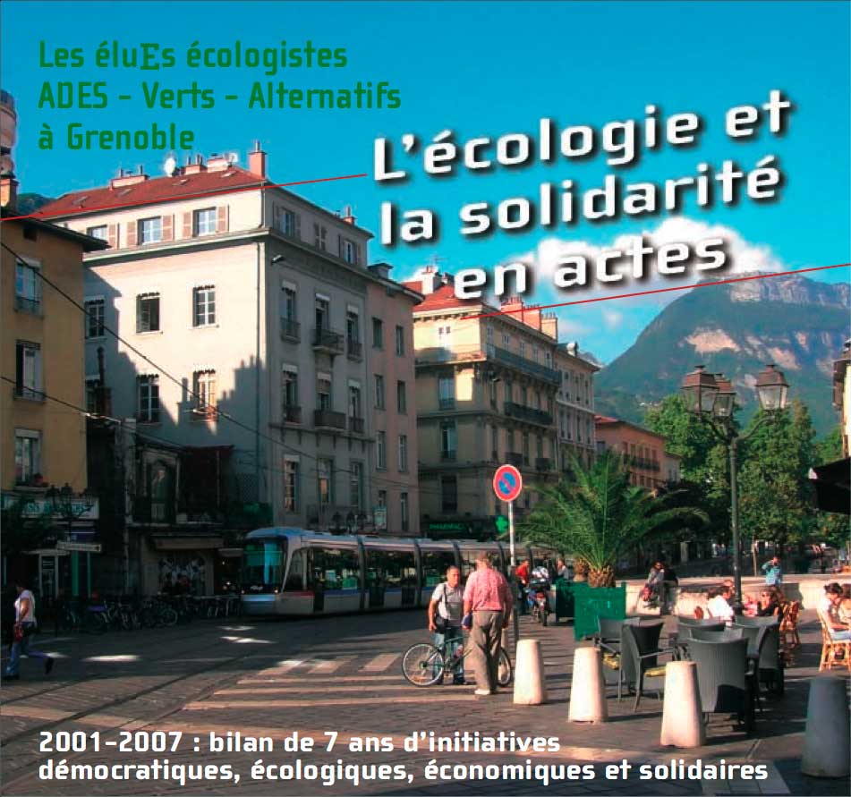 Bilan des éluEs écologistes ADES-Verts-Alternatifs