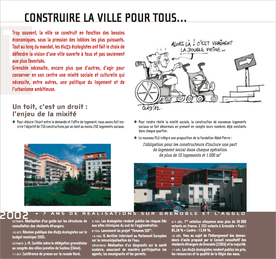 Bilan des éluEs écologistes ADES-Verts-Alternatifs