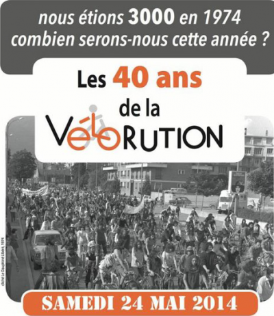 Vélorution il y a 40 ans