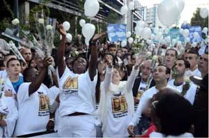 La marche blanche d’Echirolles