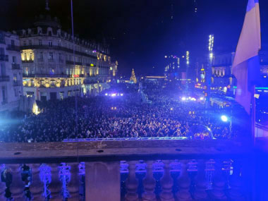 Fête de la gratuité des TC à Montpellier